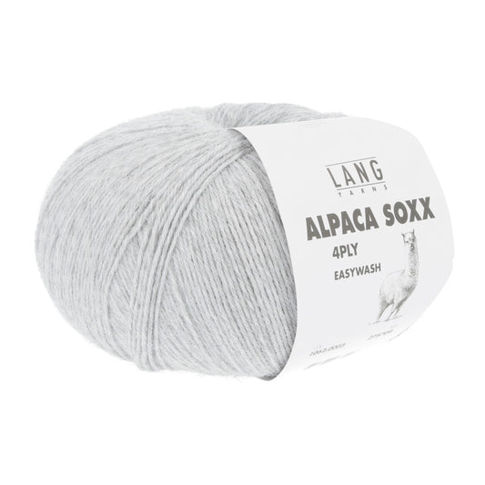 ALPACA SOXX 4-FACH/4-PLY - HELLGRAU MÉLANGE