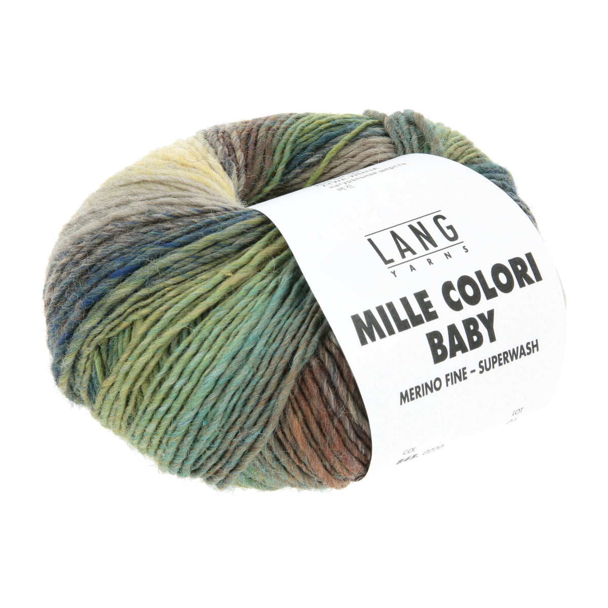 MILLE COLORI BABY - MARINE/BABYGELB/SMARAGD