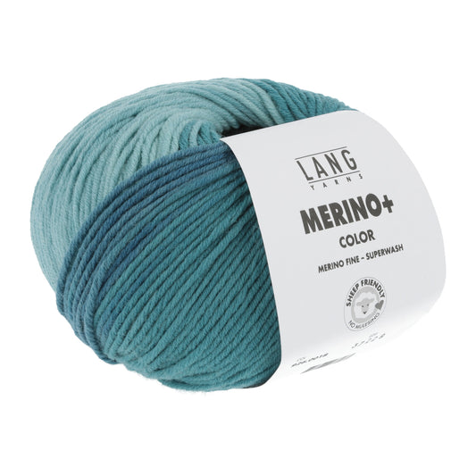 MERINO+ COLOR - BLAUGRÜN/ANTHRAZIT