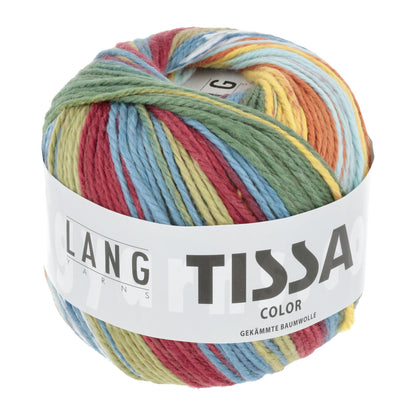 TISSA COLOR - BUNT ORANGE/GRÜN/BLAU