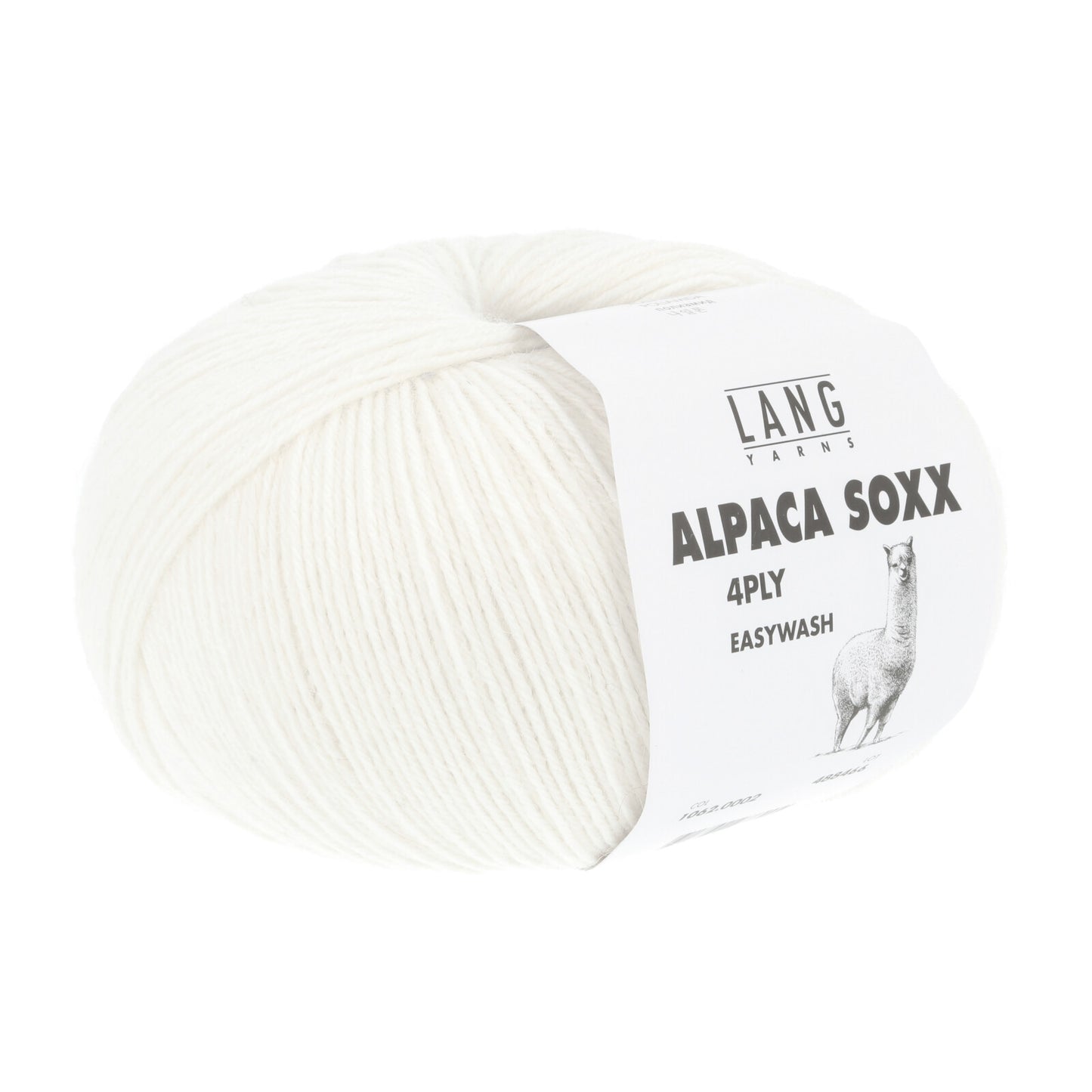 ALPACA SOXX 4-FACH/4-PLY - WEISS