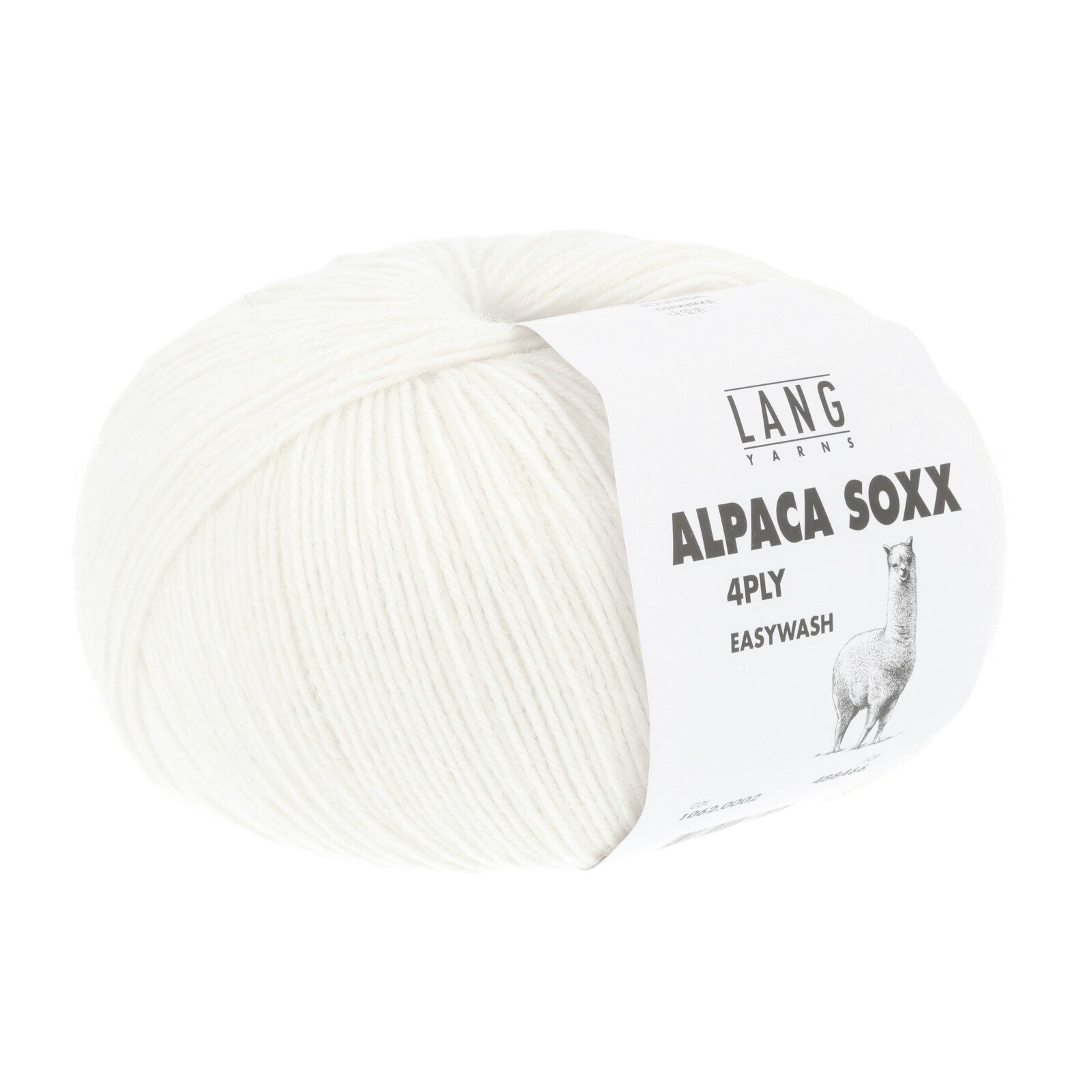 ALPACA SOXX 4-FACH/4-PLY - WEISS