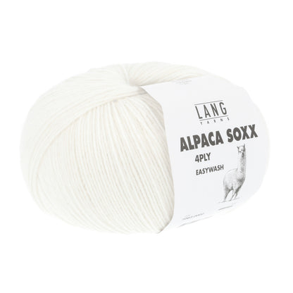 ALPACA SOXX 4-FACH/4-PLY - WEISS