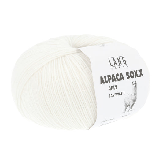 ALPACA SOXX 4-FACH/4-PLY - WEISS