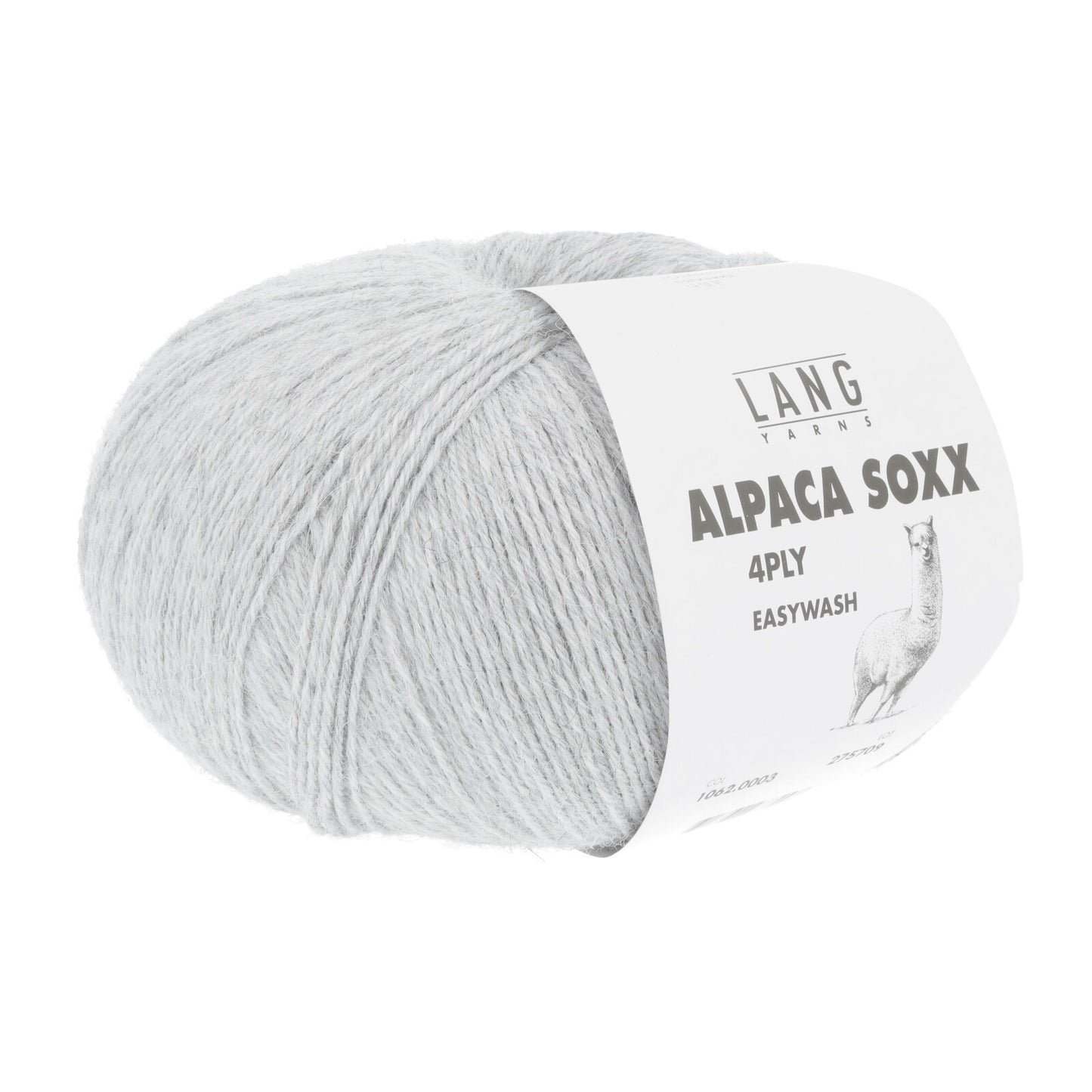 ALPACA SOXX 4-FACH/4-PLY - HELLGRAU MÉLANGE
