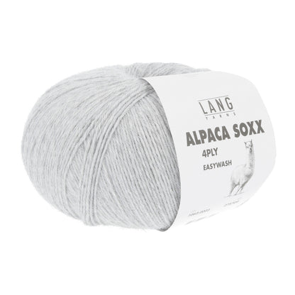 ALPACA SOXX 4-FACH/4-PLY - HELLGRAU MÉLANGE