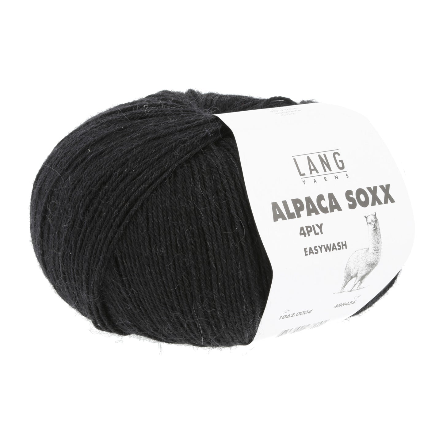 ALPACA SOXX 4-FACH/4-PLY - SCHWARZ