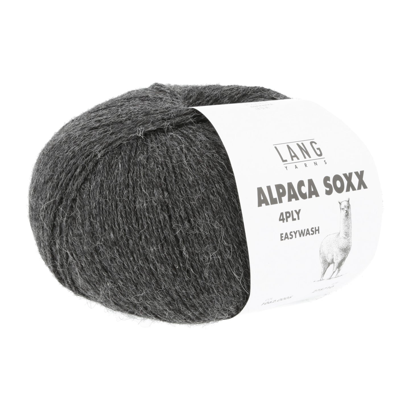 ALPACA SOXX 4-FACH/4-PLY - ANTHRAZIT MÉLANGE