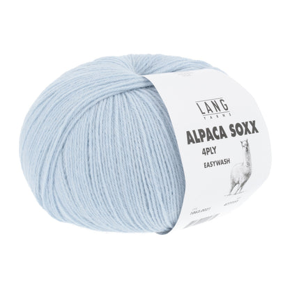 ALPACA SOXX 4-FACH/4-PLY - HELLBLAU
