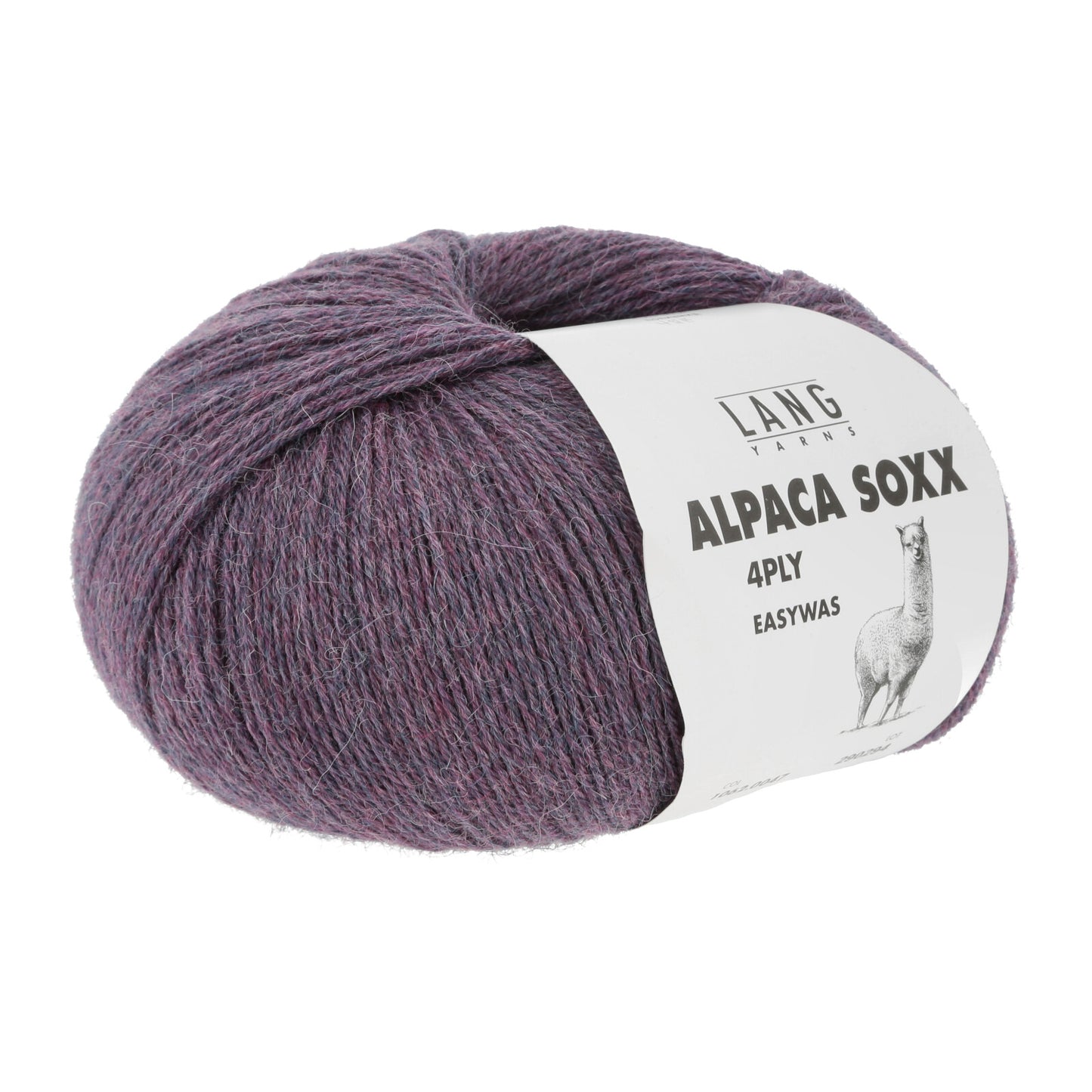 ALPACA SOXX 4-FACH/4-PLY - VIOLETT MÉLANGE