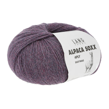 ALPACA SOXX 4-FACH/4-PLY - VIOLETT MÉLANGE