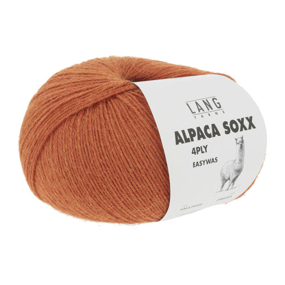 ALPACA SOXX 4-FACH/4-PLY - ORANGE MÉLANGE