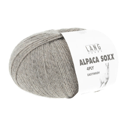 ALPACA SOXX 4-FACH/4-PLY - HELLBRAUN MÉLANGE