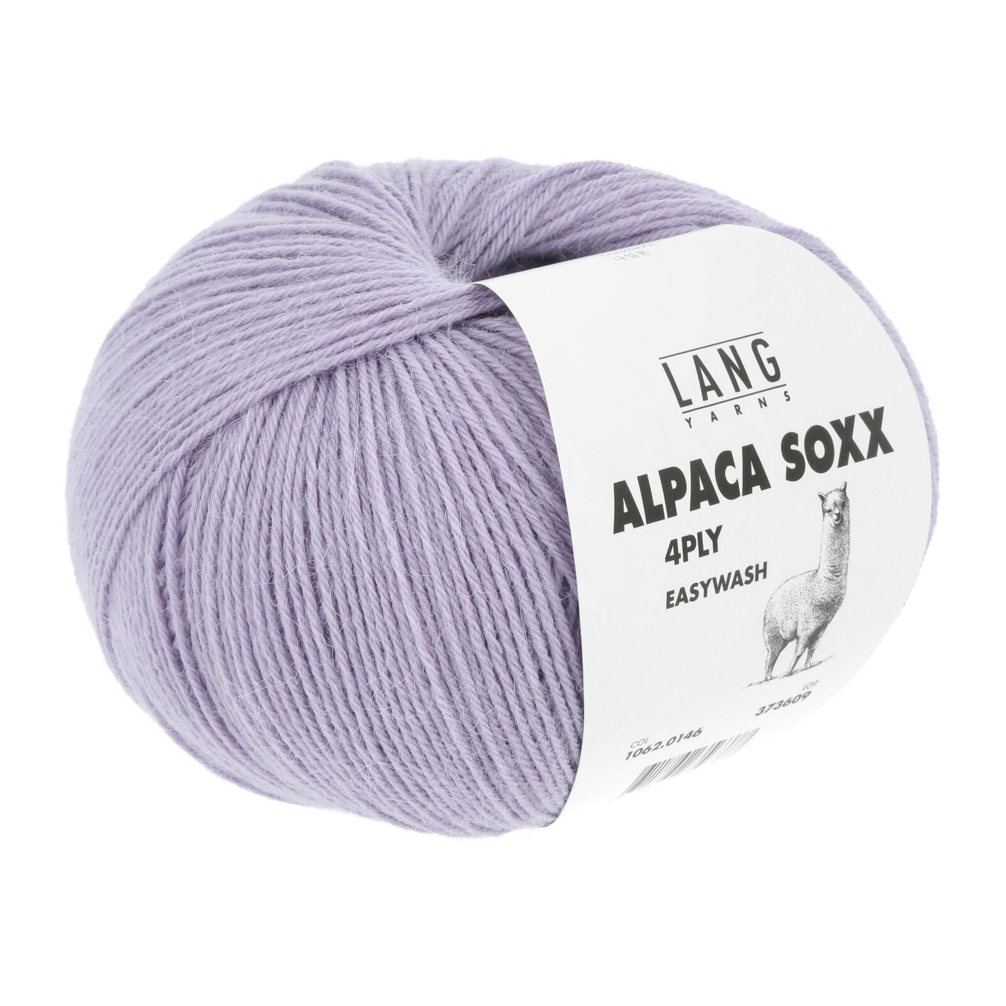 ALPACA SOXX 4-FACH/4-PLY - LILA HELL