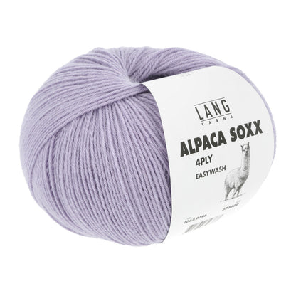 ALPACA SOXX 4-FACH/4-PLY - LILA HELL