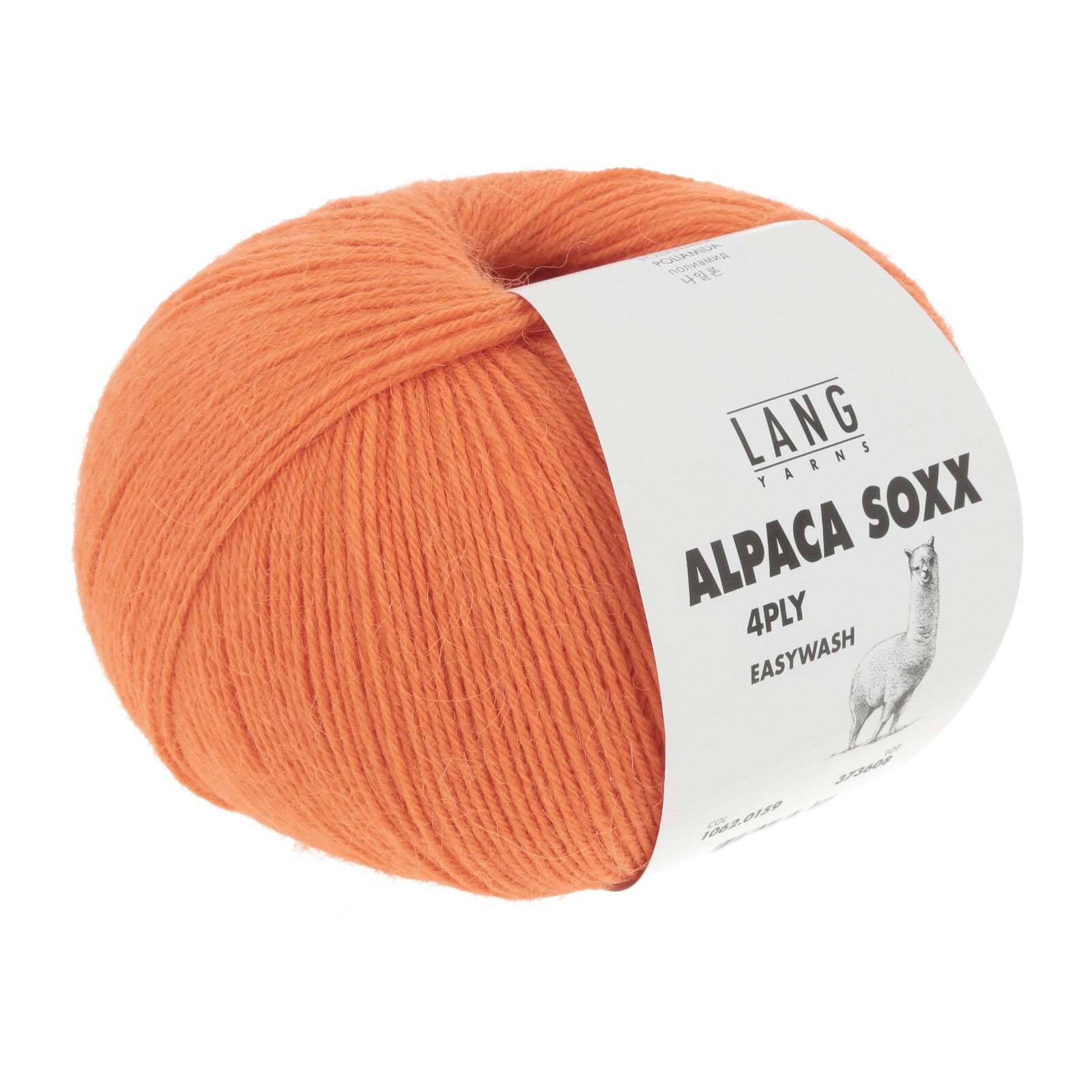 ALPACA SOXX 4-FACH/4-PLY - ORANGE