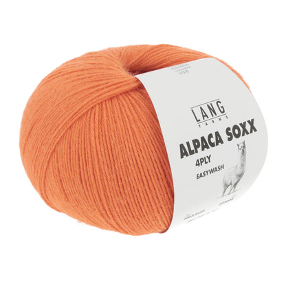 ALPACA SOXX 4-FACH/4-PLY - ORANGE