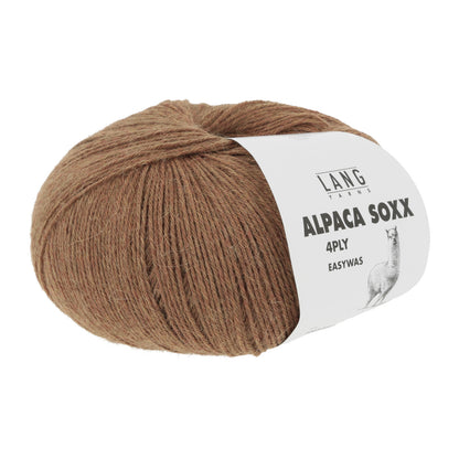 ALPACA SOXX 4-FACH/4-PLY - BRAUN MÉLANGE