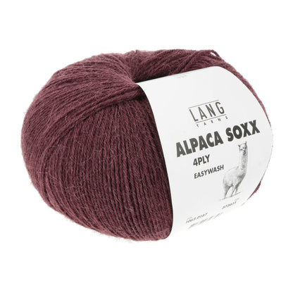 ALPACA SOXX 4-FACH/4-PLY - ROSENHOLZ DUNKEL