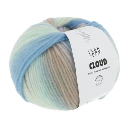 CLOUD - HELLGRÜN//HELLBLAU/LILA