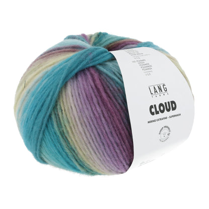 CLOUD - PETROL/TÜRKIS/LILA/HELLGRÜN
