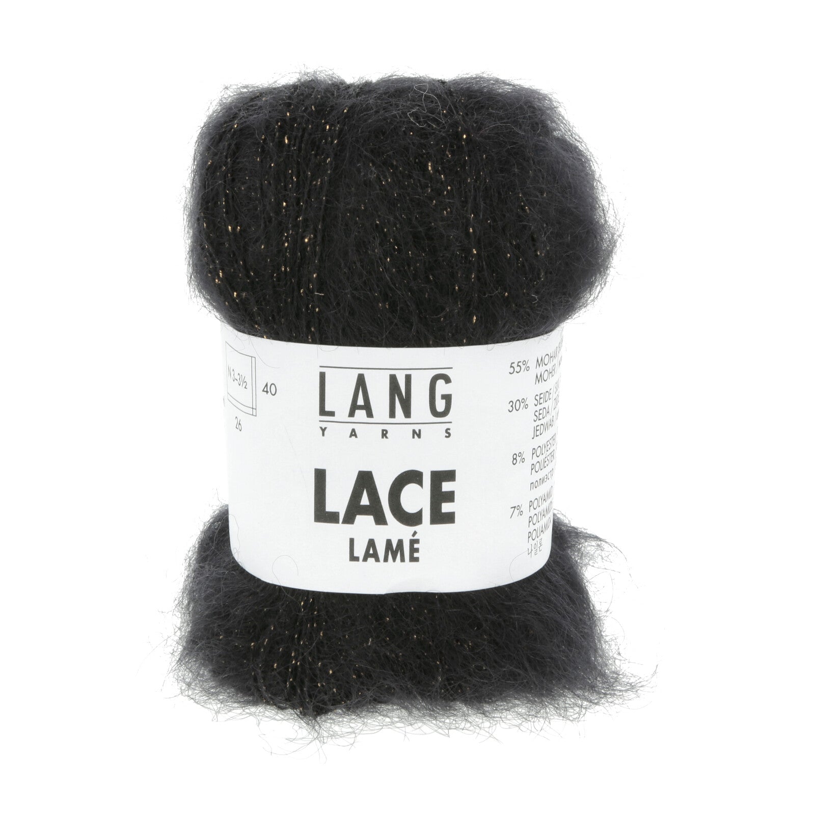 LACE LAMÉ - SCHWARZ-GOLD