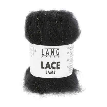 LACE LAMÉ - SCHWARZ-GOLD