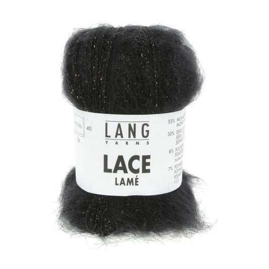 LACE LAMÉ - SCHWARZ-GOLD