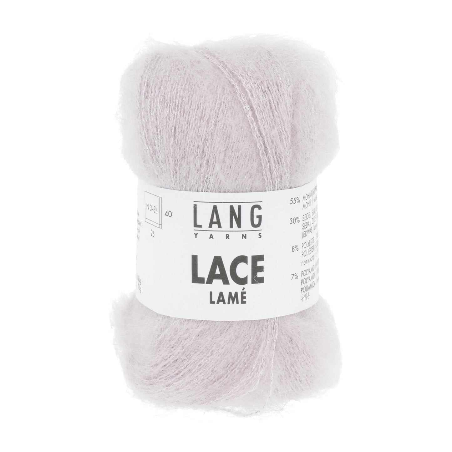 LACE LAMÉ - ROSA
