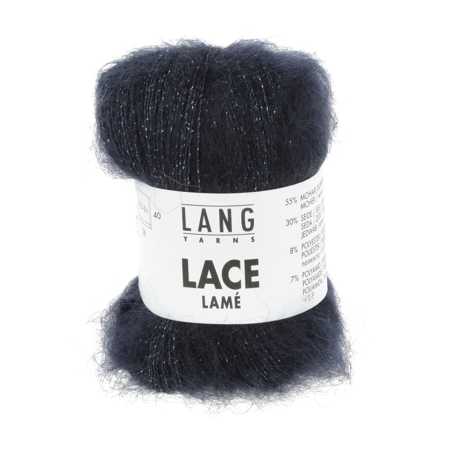 LACE LAMÉ - NAVY