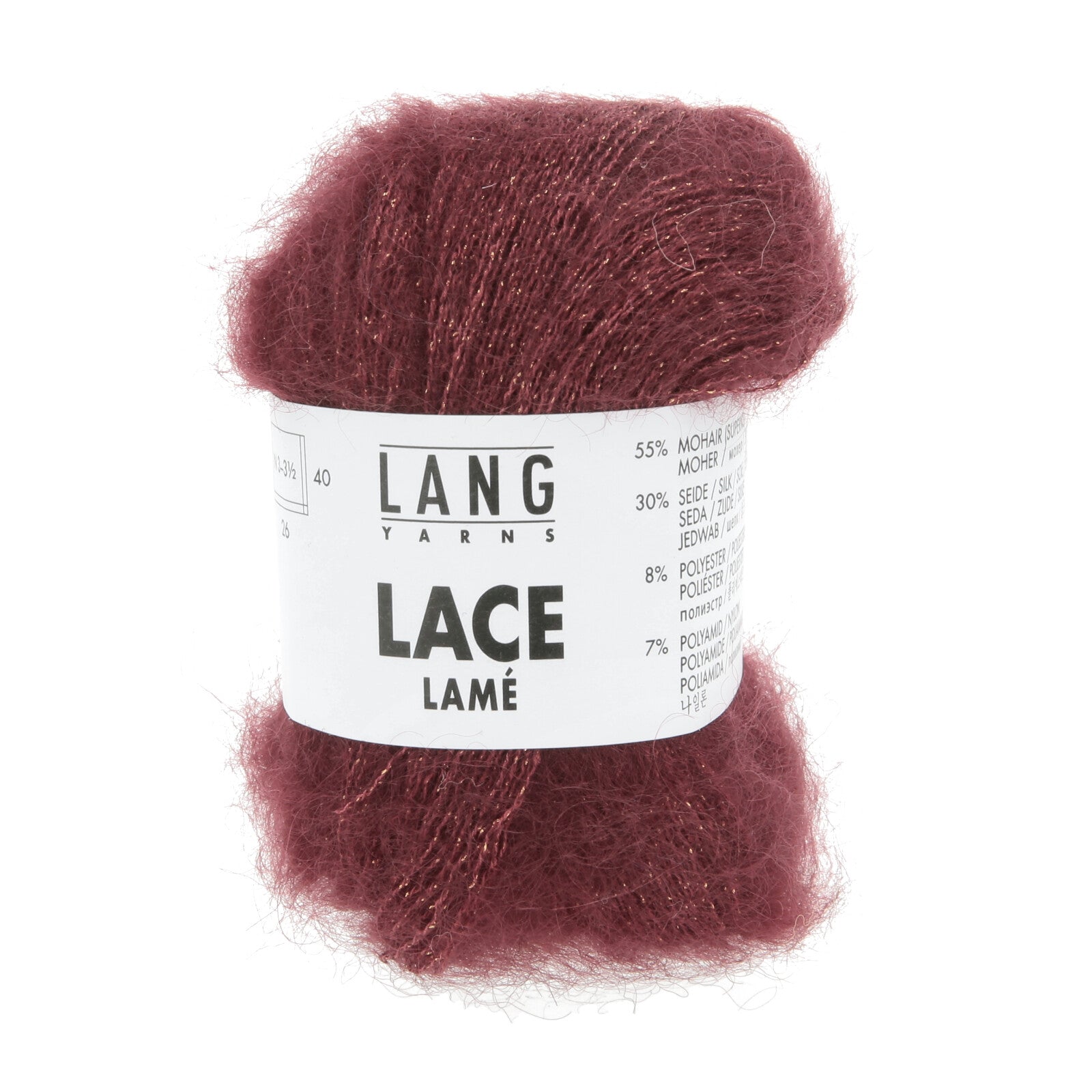 LACE LAMÉ - WEINROT