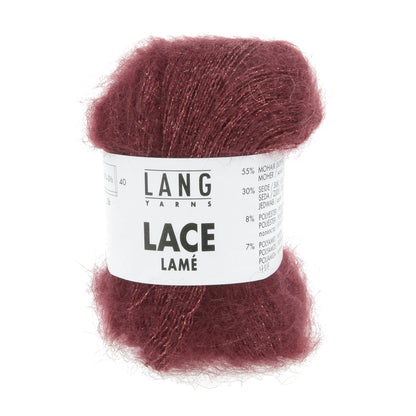 LACE LAMÉ - WEINROT