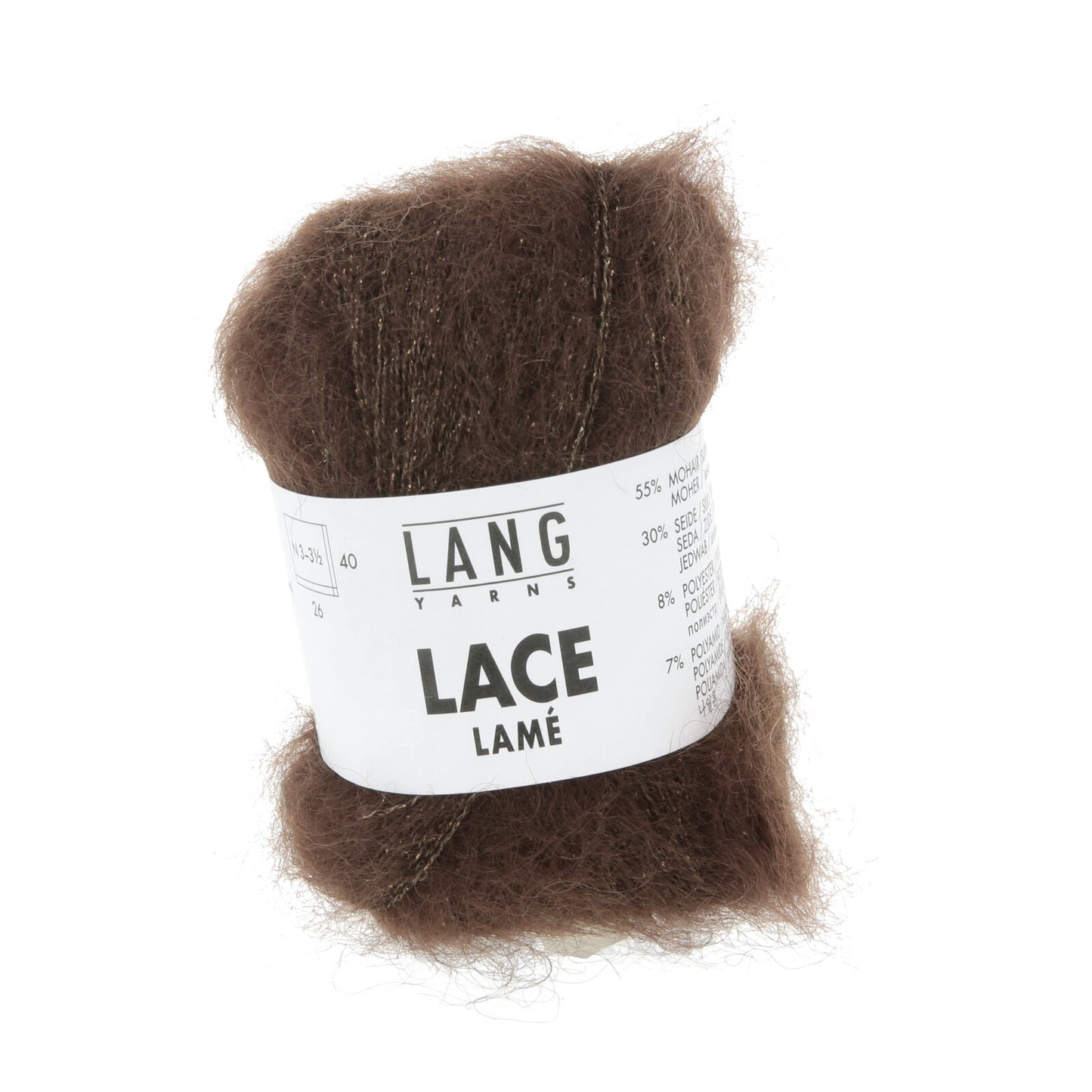LACE LAMÉ - SCHOKOLADE