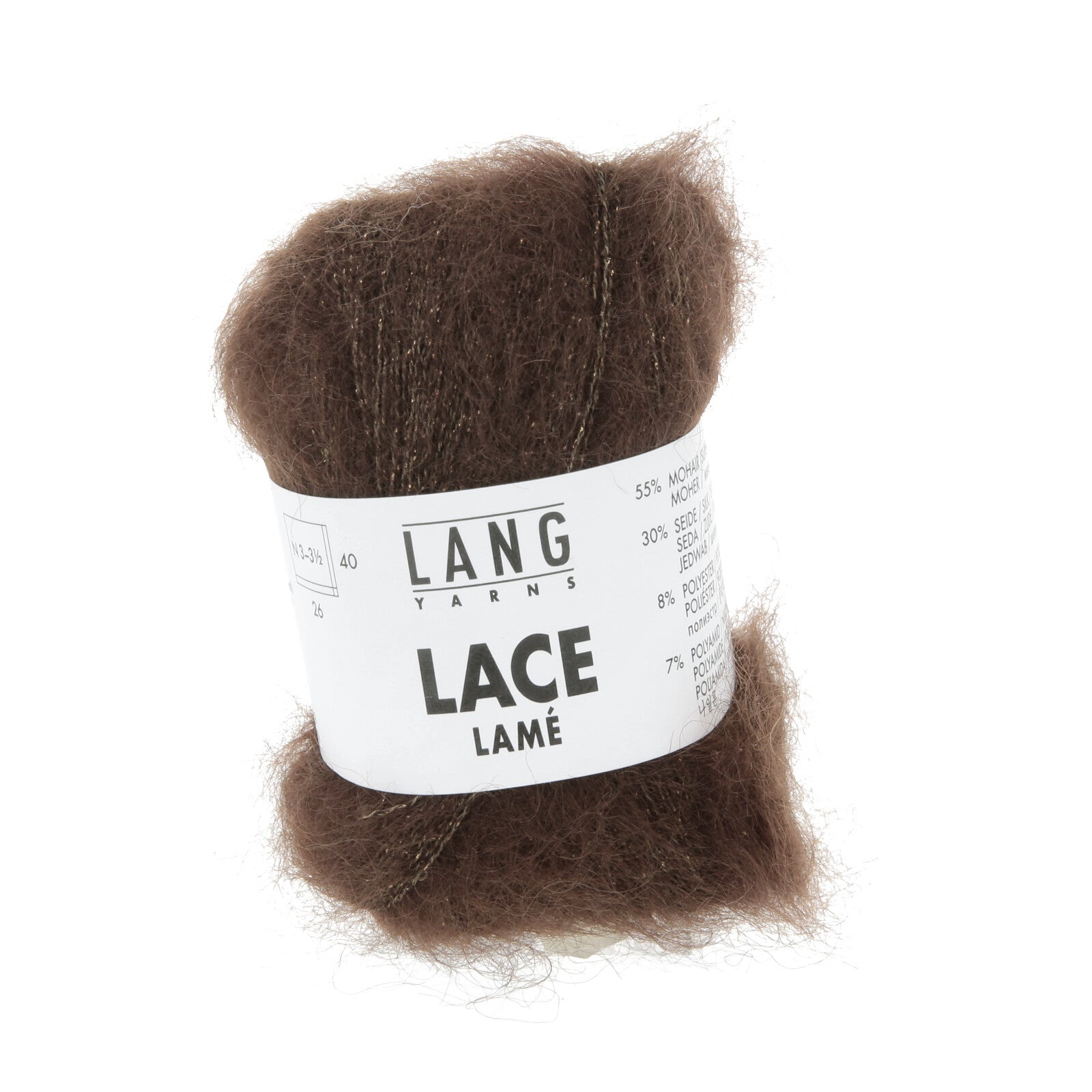 LACE LAMÉ - SCHOKOLADE