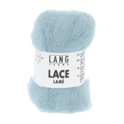 LACE LAMÉ - AQUA