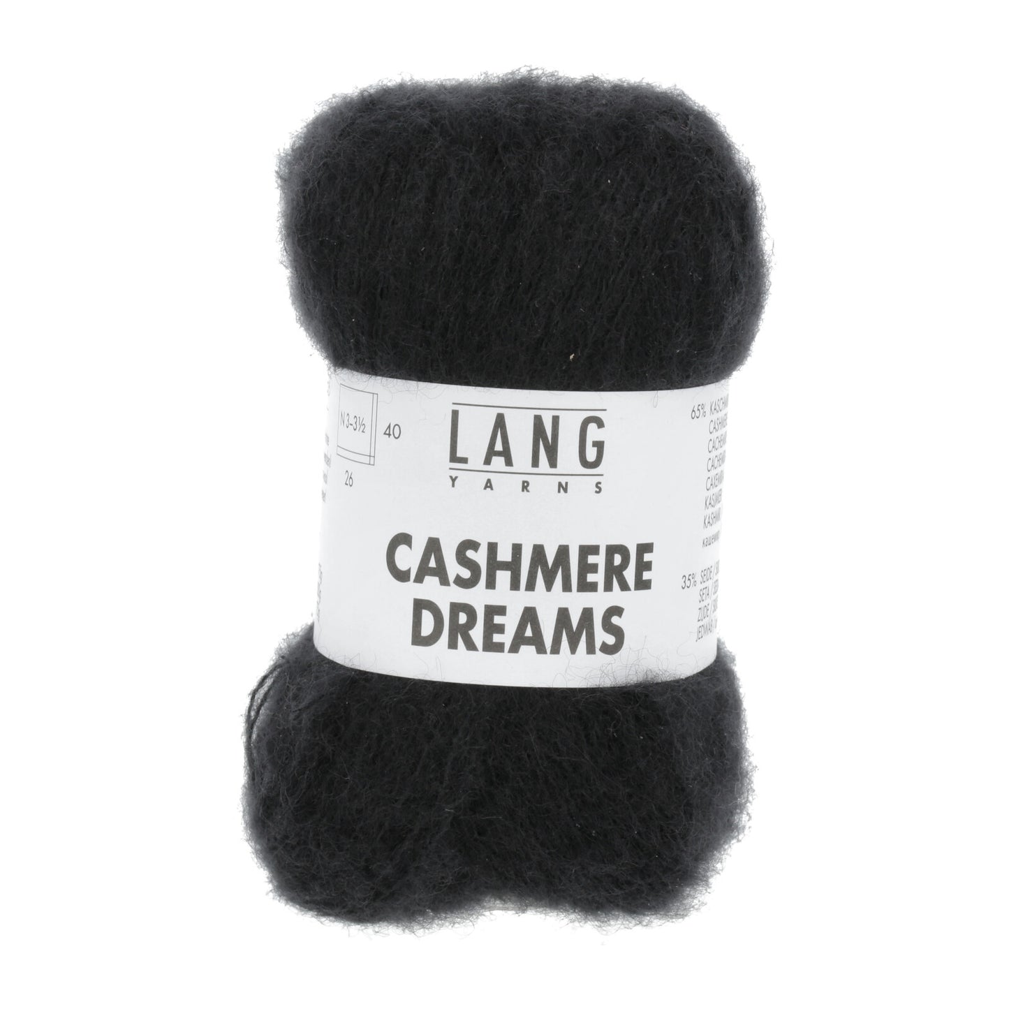 CASHMERE DREAMS - SCHWARZ