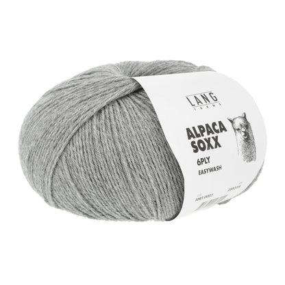 ALPACA SOXX 6-FACH/6-PLY - HELLGRAU MÉLANGE