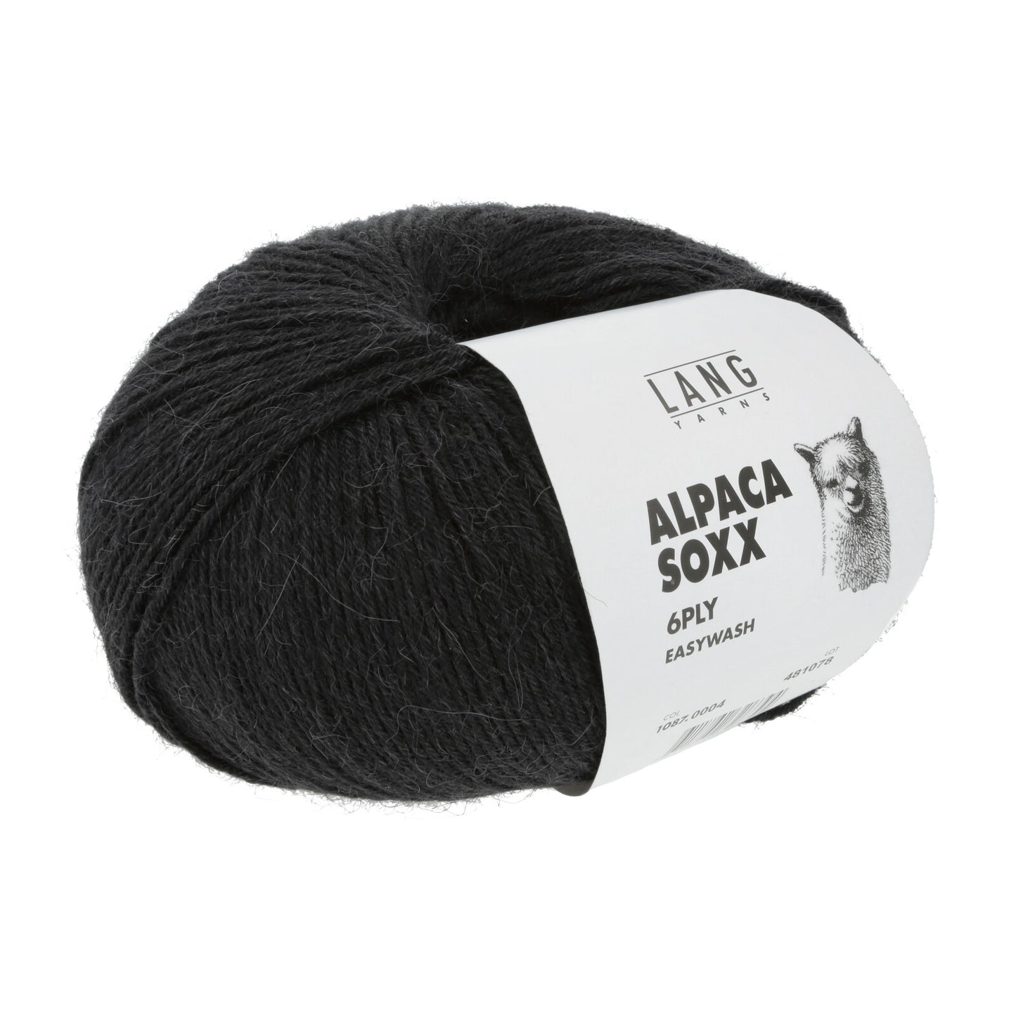 ALPACA SOXX 6-FACH/6-PLY - SCHWARZ