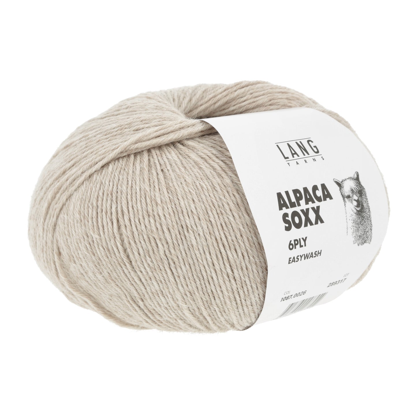 ALPACA SOXX 6-FACH/6-PLY - SAND MÉLANGE