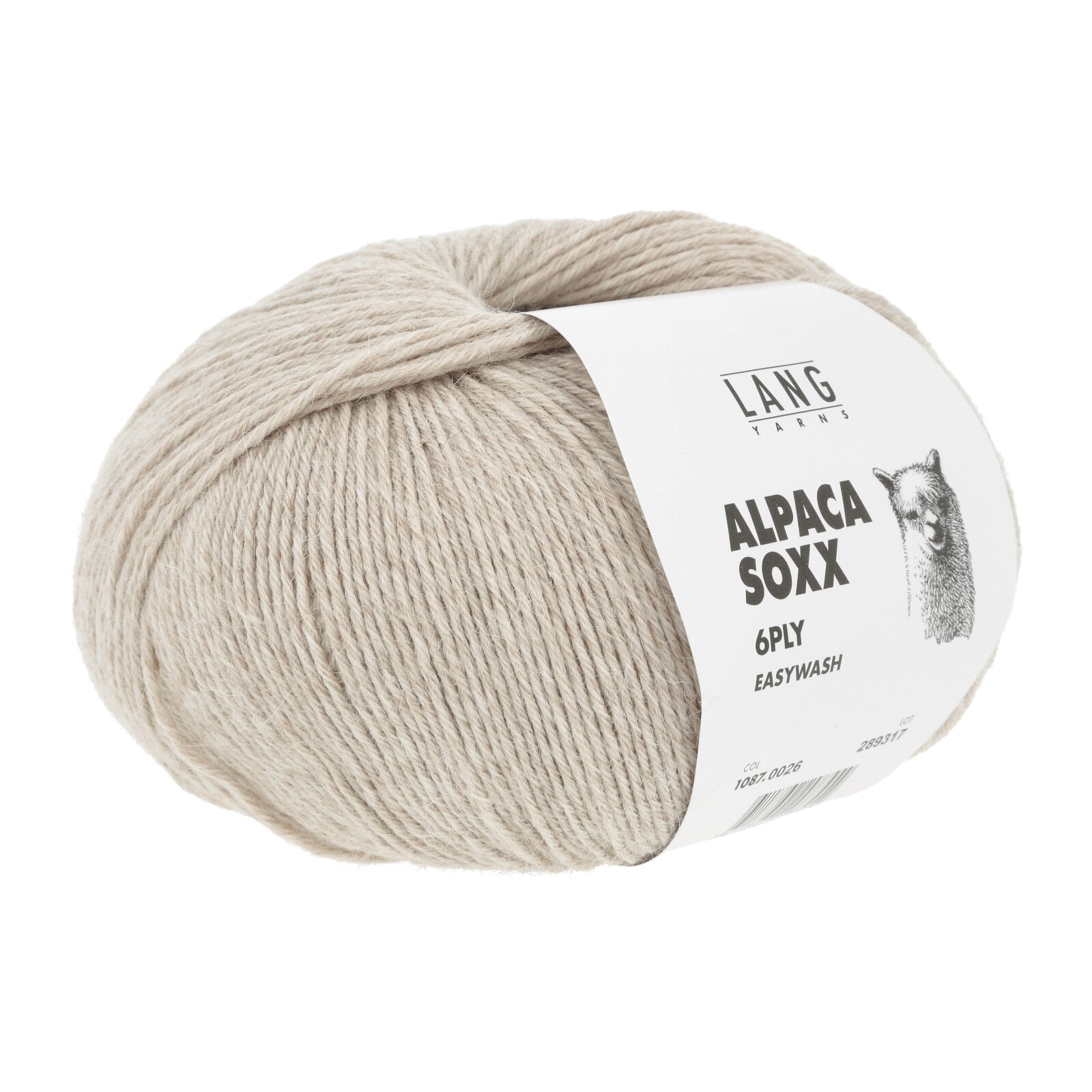 ALPACA SOXX 6-FACH/6-PLY - SAND MÉLANGE
