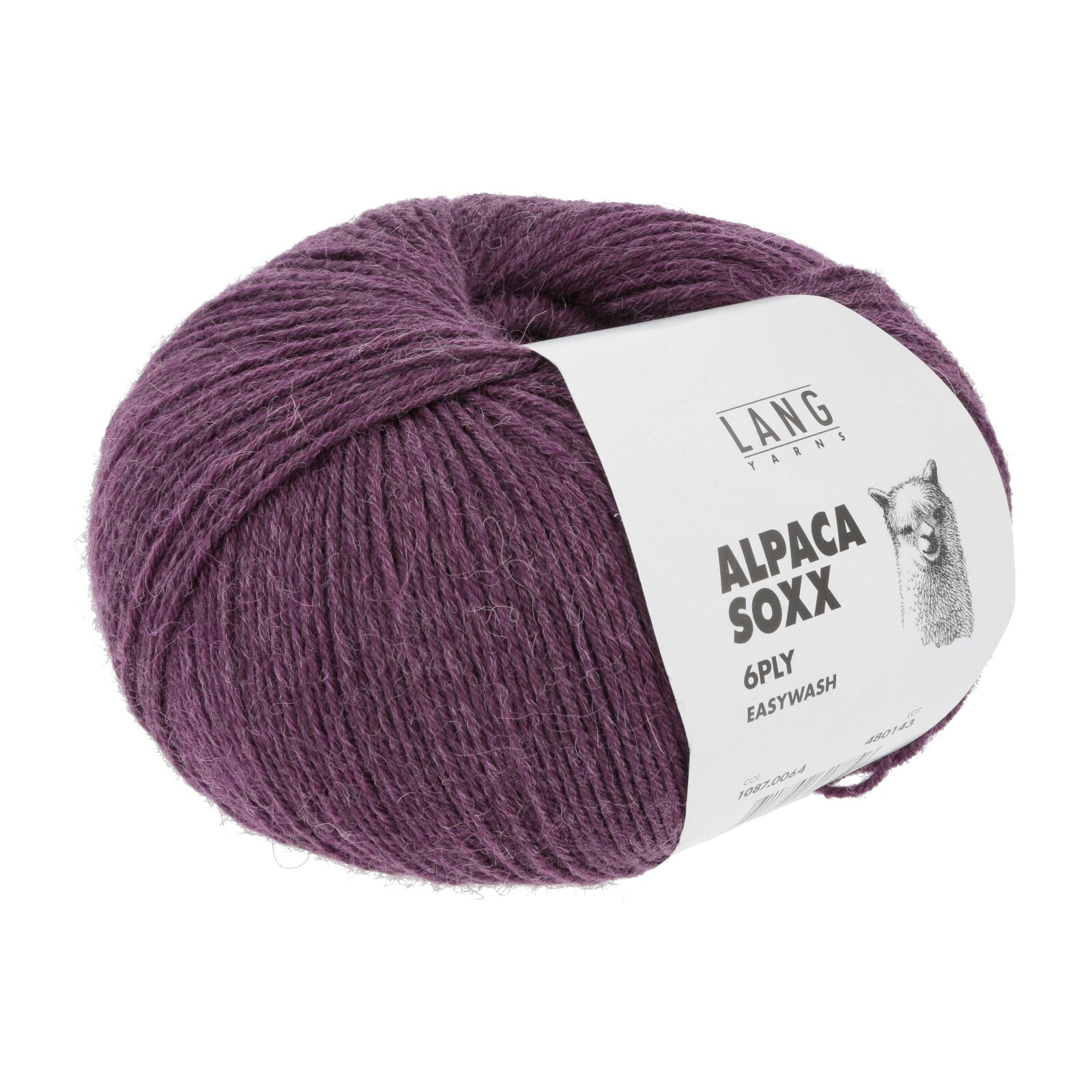 ALPACA SOXX 6-FACH/6-PLY - BORDEAUX MÉLANGE