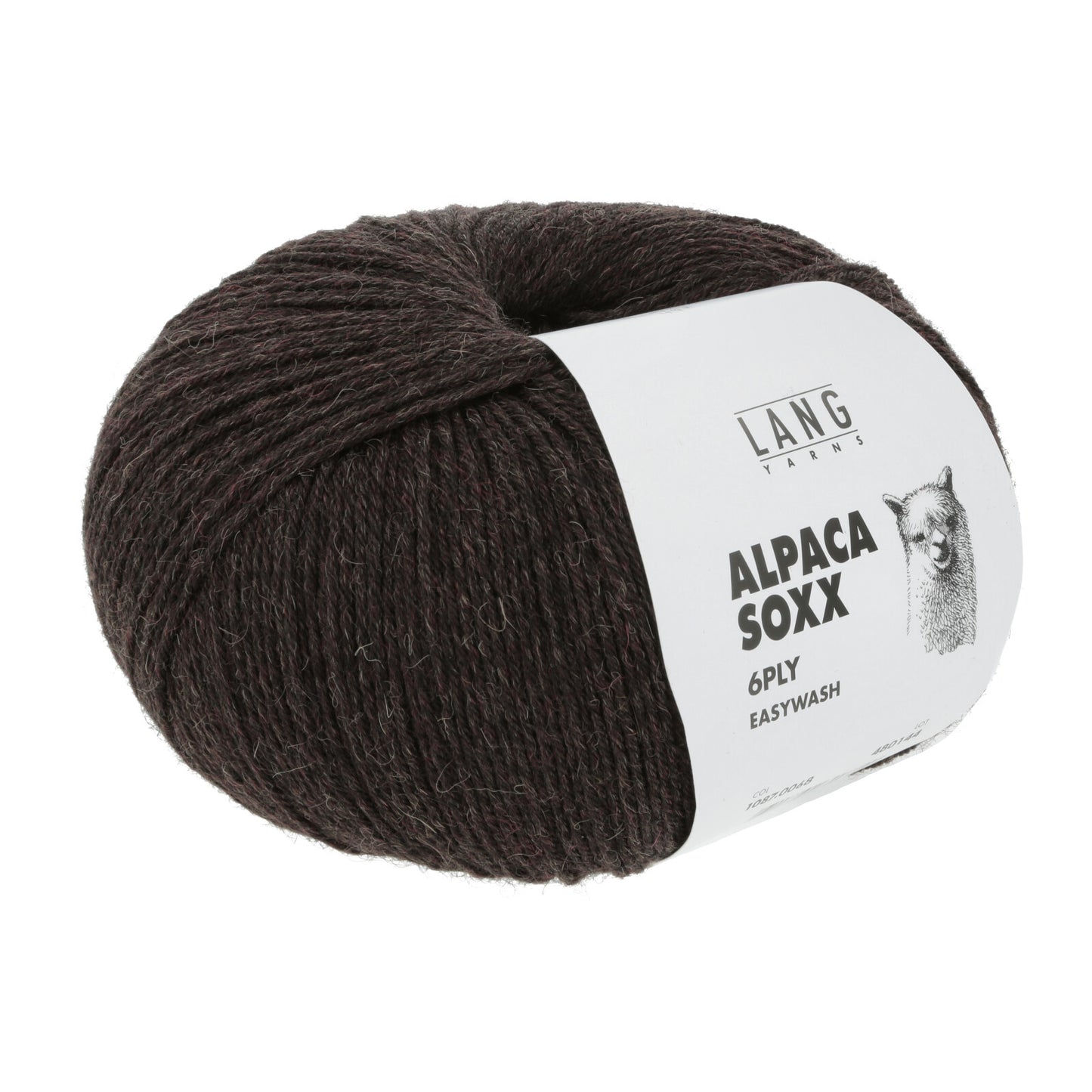 ALPACA SOXX 6-FACH/6-PLY - DUNKELBRAUN MÉLANGE