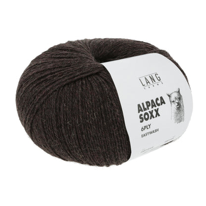 ALPACA SOXX 6-FACH/6-PLY - DUNKELBRAUN MÉLANGE