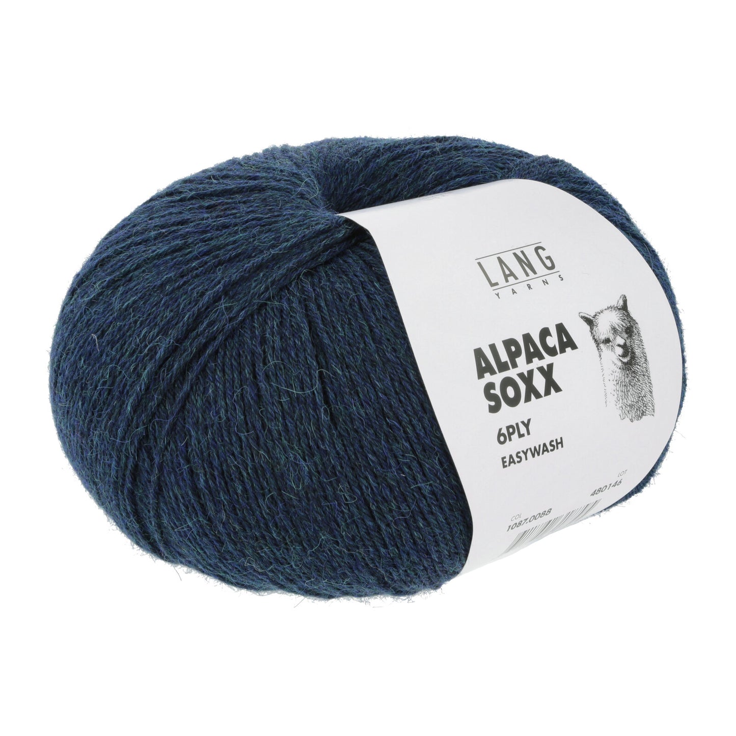 ALPACA SOXX 6-FACH/6-PLY - PETROL MÉLANGE