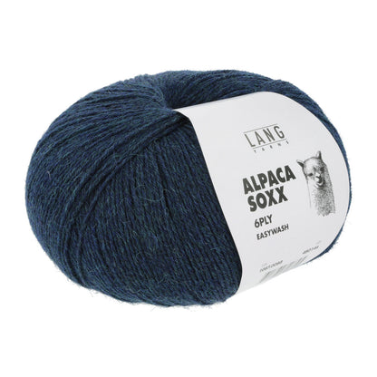 ALPACA SOXX 6-FACH/6-PLY - PETROL MÉLANGE
