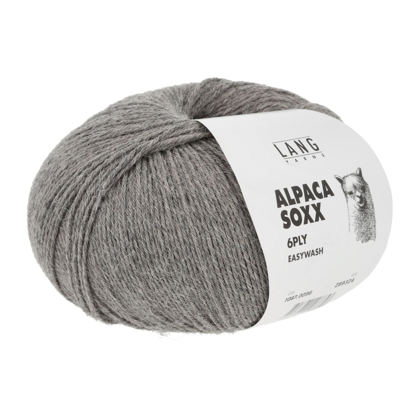 ALPACA SOXX 6-FACH/6-PLY - HELLBRAUN MÉLANGE