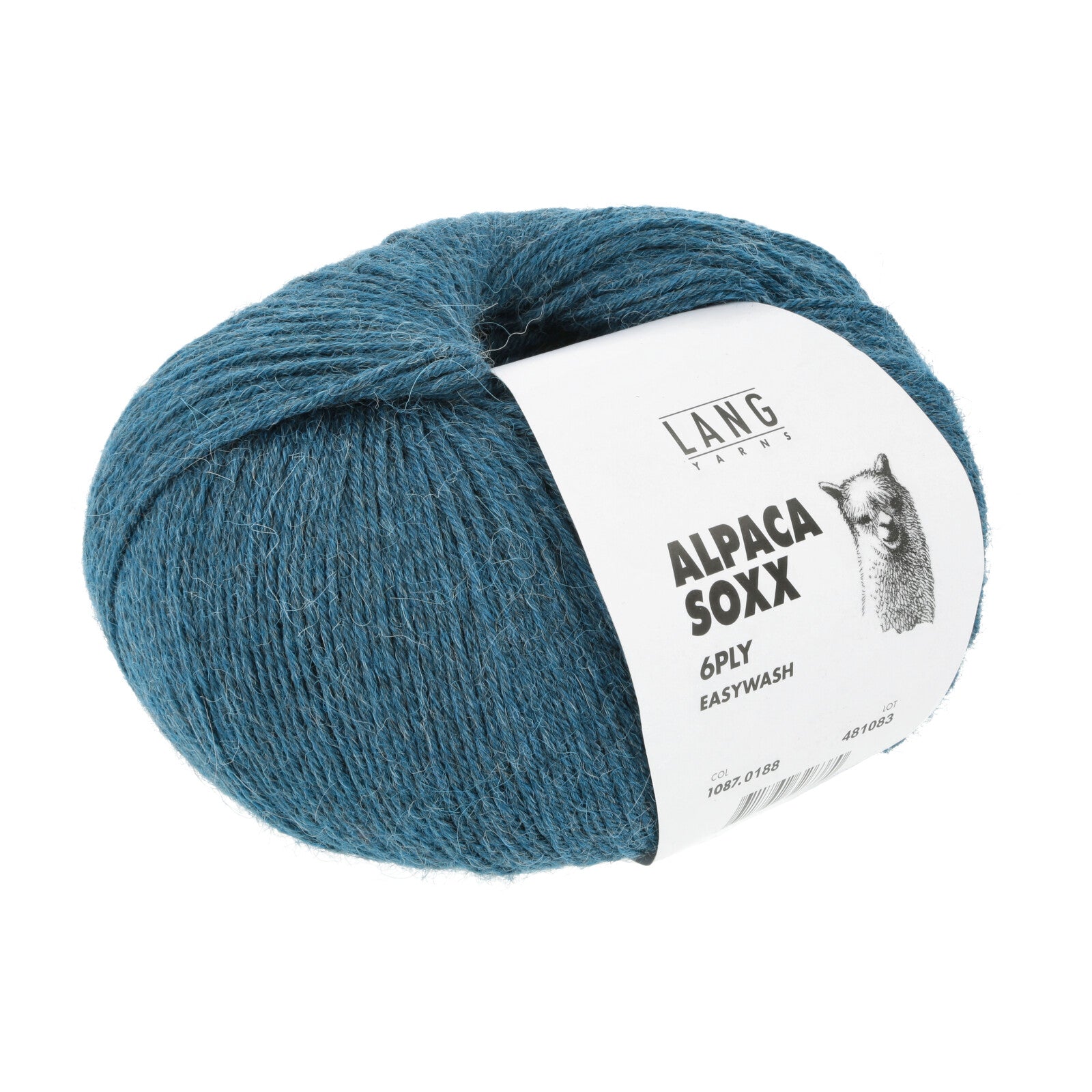 ALPACA SOXX 6-FACH/6-PLY - PETROL HELL MÉLANGE