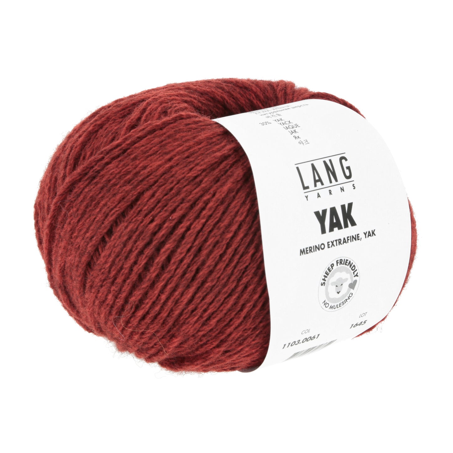 YAK - DUNKELROT MÉLANGE