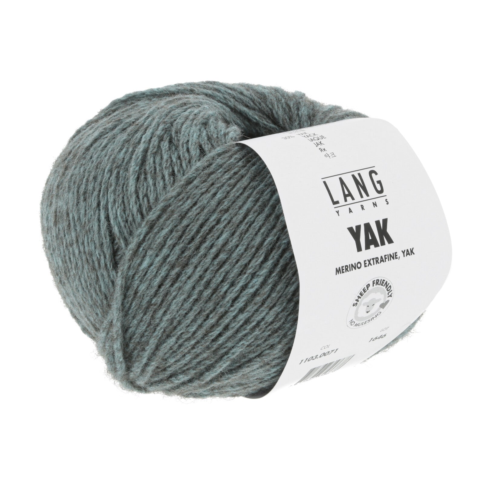 YAK - EISBLAU MÉLANGE