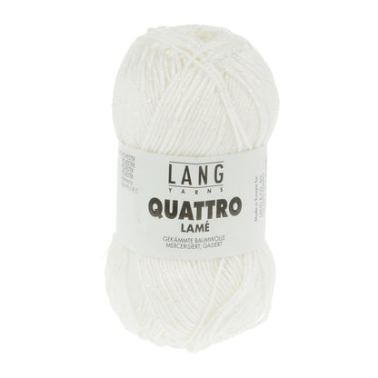 QUATTRO LAMÉ - WEISS